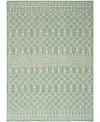 Nourison Home Positano Pos02 6'x9' Area Rug In Green