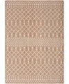 Nourison Home Positano Pos02 7'x10' Area Rug In Camel