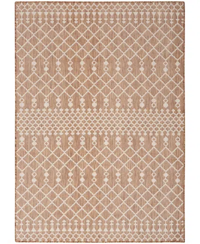 Nourison Home Positano Pos02 7'x10' Area Rug In Camel