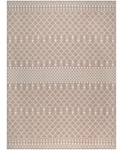 Nourison Home Positano Pos02 8'x10' Area Rug In Beige