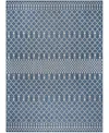 Nourison Home Positano Pos02 8'x10' Area Rug In Blue