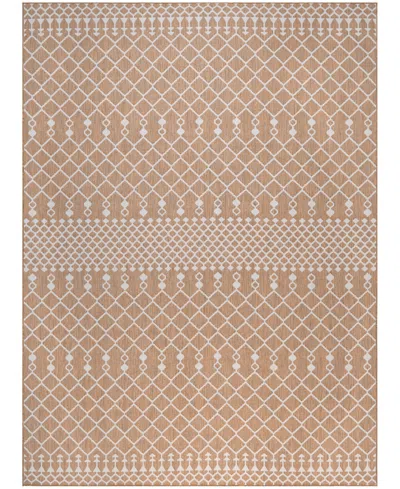 Nourison Home Positano Pos02 8'x10' Area Rug In Camel