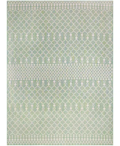 Nourison Home Positano Pos02 8'x10' Area Rug In Green
