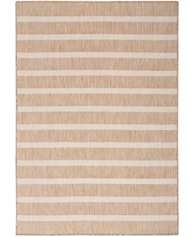 Nourison Home Positano Pos03 6'x9' Area Rug In Beige