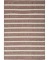 Nourison Home Positano Pos03 7'x10' Area Rug In Taupe