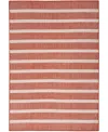 Nourison Home Positano Pos03 7'x10' Area Rug In Terracotta