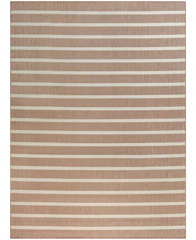 Nourison Home Positano Pos03 8'x10' Area Rug In Camel