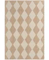Nourison Home Positano Pos04 4'x6' Area Rug In Camel