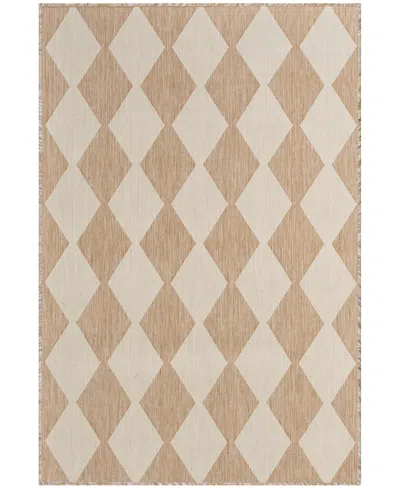 Nourison Home Positano Pos04 4'x6' Area Rug In Camel
