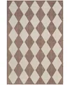 Nourison Home Positano Pos04 4'x6' Area Rug In Taupe