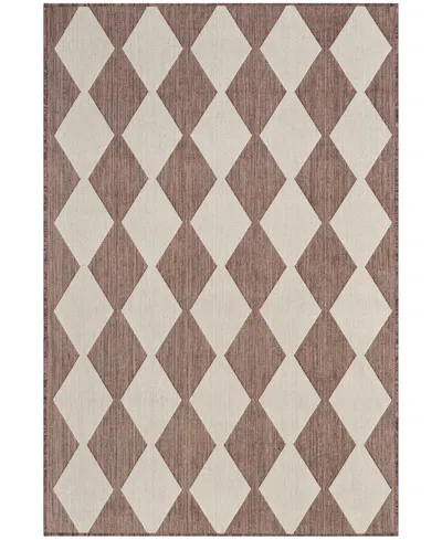 Nourison Home Positano Pos04 4'x6' Area Rug In Taupe