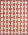 Nourison Home Positano Pos04 5'x7' Area Rug In Terracotta