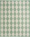 Nourison Home Positano Pos04 6'x9' Area Rug In Green