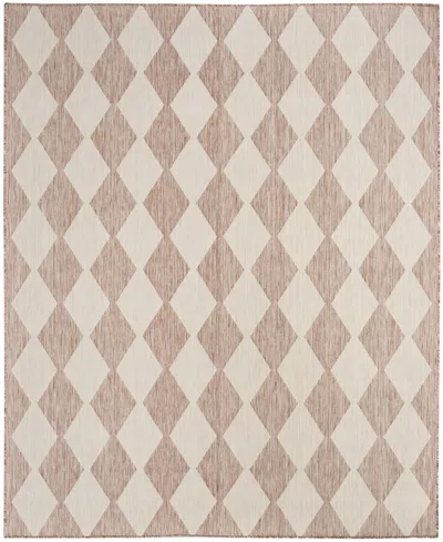 Nourison Home Positano Pos04 7'x10' Area Rug In Beige