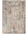 Nourison Home Quarry Qua01 3'9"x5'9" Area Rug In Beige,gray
