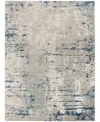 Nourison Home Quarry Qua01 7'x10' Area Rug In Ivory,gray