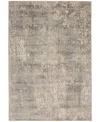 Nourison Home Quarry Qua03 5'3"x7'3" Area Rug In Beige,gray
