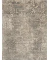 Nourison Home Quarry Qua03 6'7"x9'6" Area Rug In Beige,gray