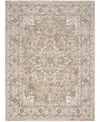 Nourison Home Quarry Qua05 3'9"x5'9" Area Rug In Beige