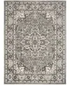 Nourison Home Quarry Qua05 3'9"x5'9" Area Rug In Gray