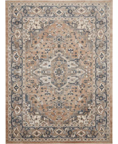 Nourison Home Quarry Qua05 6'7"x9'6" Area Rug In Beige,gray