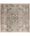 Nourison Home Quarry Qua05 7'10"x7'10" Square Area Rug In Beige,gray