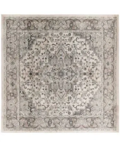 Nourison Home Quarry Qua05 Rug Collection In Ivory,gray