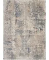 Nourison Home Rustic Textures Rus05 Beige And Gray 7'10" X 10'6" Area Rug In Multi
