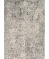 Nourison Home Rustic Textures Rus07 Gray And Beige 5'3" X 7'3" Area Rug