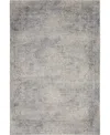 Nourison Home Rustic Textures Rus09 Ivory And Mist 5'3" X 7'3" Area Rug In Multi