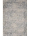 Nourison Home Rustic Textures Rus09 Ivory Mist Rug In Gray