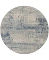 Nourison Home Rustic Textures Rus10 7'10"x7'10" Round Area Rug