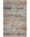 Nourison Home Rustic Textures Rus11 5'3"x7'3" Area Rug In Multi