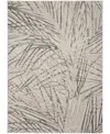Nourison Home Rustic Textures Rus17 7'10"x10'6" Area Rug In Ivory,gray