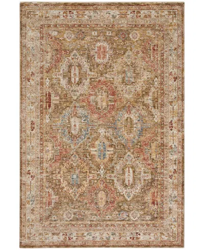 Nourison Home Sahar Shr01 5'3" X 7'8" Area Rug In Green