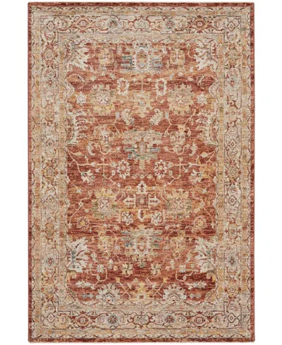 Nourison Home Sahar Shr02 3'11" X 5'11" Area Rug In Rust
