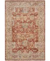 Nourison Home Sahar Shr02 5'3" X 7'8" Area Rug In Rust