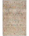 Nourison Home Sahar Shr03 7'10" X 10'4" Area Rug In Blue