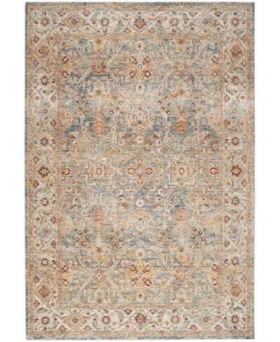 Nourison Home Sahar Shr03 7'10" X 10'4" Area Rug In Blue