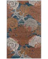 Nourison Home Seaside Sds04 3'x5' Area Rug In Blue,multi
