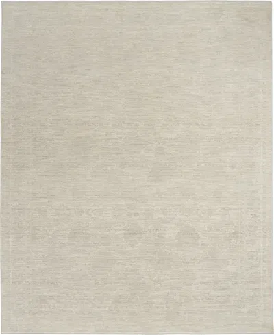 Nourison Home Shadows Shw03 10'x13' Area Rug In Neutral