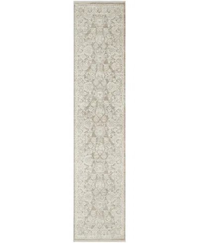 Nourison Home Shadows Shw03 2'2"x10' Runner Area Rug