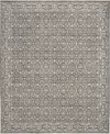 Nourison Home Shadows Shw04 6'x9' Area Rug In Gray