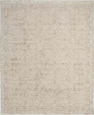 Nourison Home Shadows Shw04 7'10"x9'10" Area Rug In Neutral