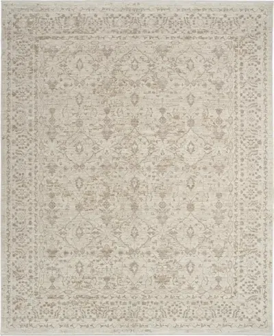 Nourison Home Shadows Shw05 10'x13' Area Rug In Neutral