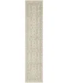 Nourison Home Shadows Shw05 Runner Area Rug, 2'2 X 12' In Neutral