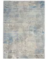 Nourison Home Solace Sla01 5'3"x7'3" Area Rug In Ivory,gray