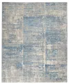 Nourison Home Solace Sla02 8'x10' Area Rug In Ivory,gray