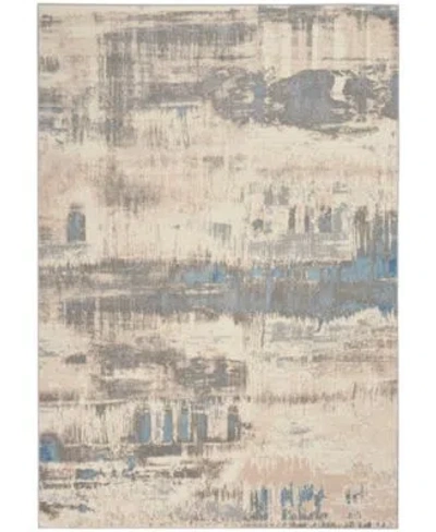 Nourison Home Solace Sla07 Rug Collection In Ivory,gray