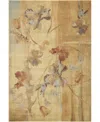 Nourison Home Somerset St18 6'7"x9'7" Area Rug In Beige